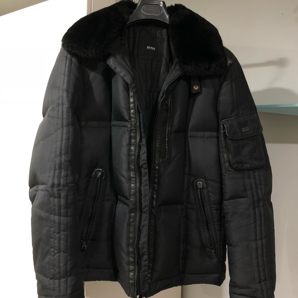 hugo boss down jackets